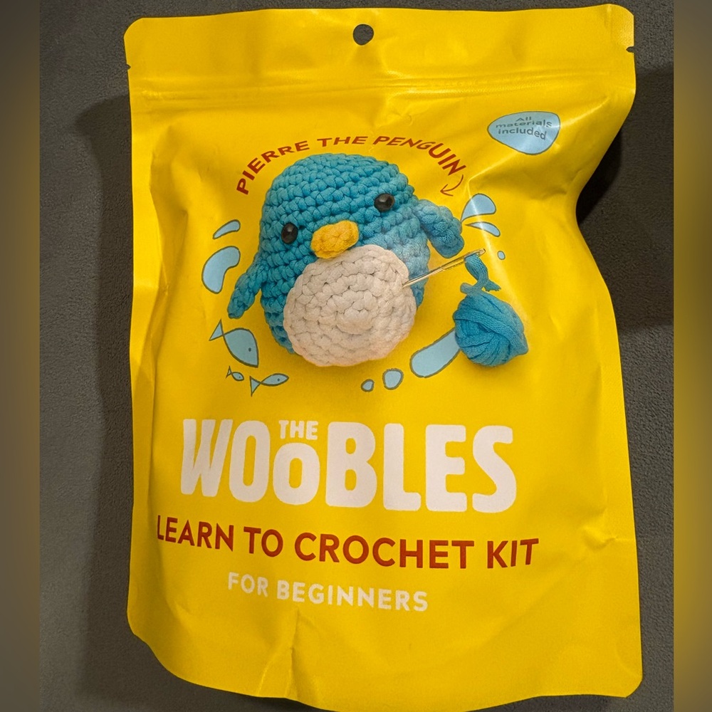NEW, The Woobles Crochet Kit for Beginners